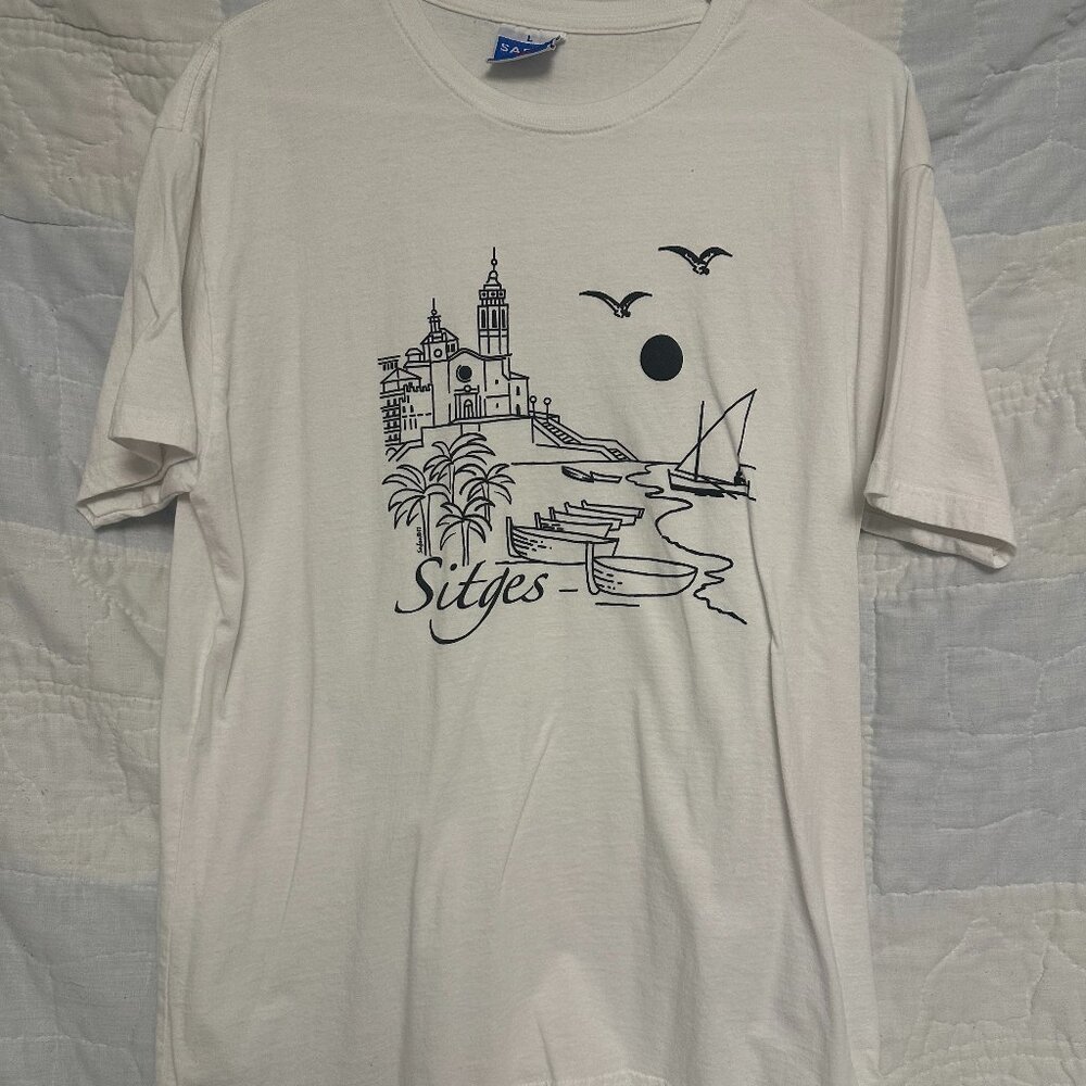 Sitges Spain T-shirt White